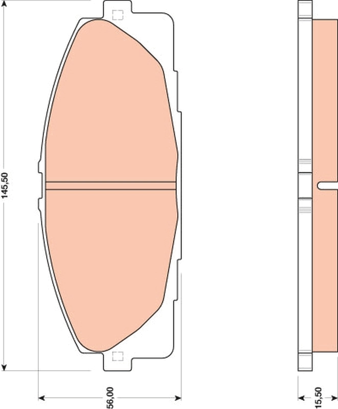 Колодки Q-top QF0004S цена, от 12.10 USD