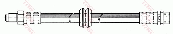 PHB251 TRW Гибкая тормозная трубка передняя