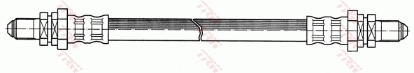 Тормозной шланг задний Ford 89FB2282AB цена, от 6.93 USD
