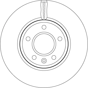  Передние тормозные диски Ford Focus 1