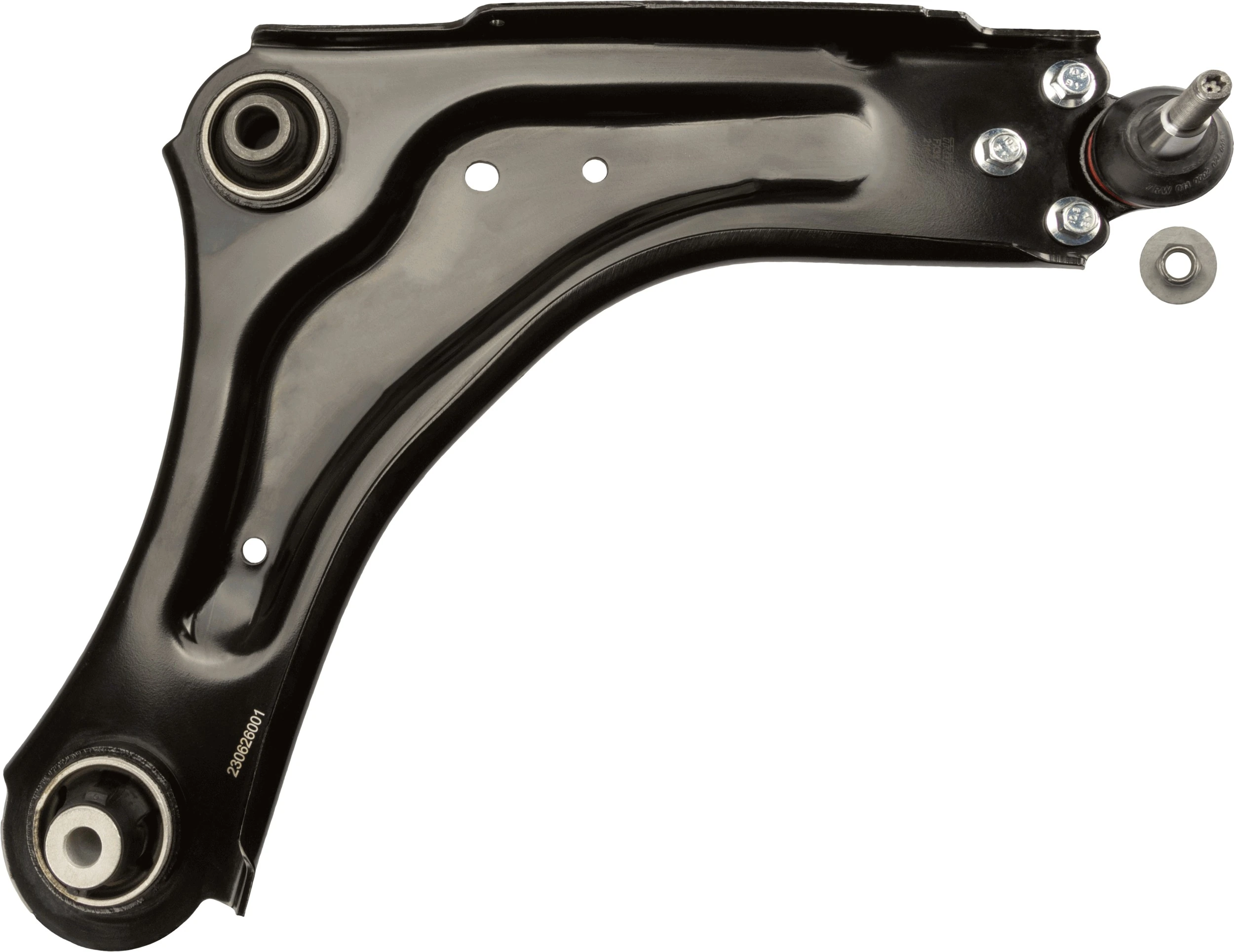  Braço oscilante inferior direito de suspensão dianteira Renault Laguna III hatchback (BT0, BT1) (2007 - 2015) III