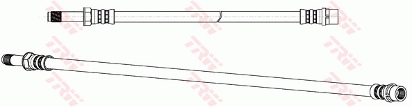 Шланг тормозной передний Mercedes Sprinter II 4,6-t фургон (906) (2006 - 2020) цена, от 7.32 USD