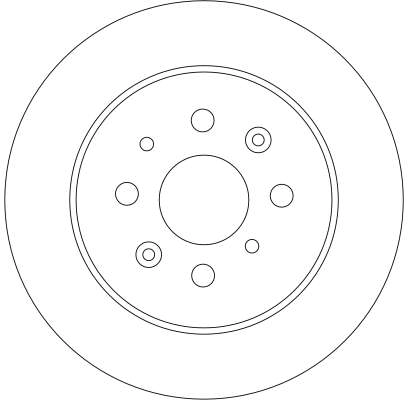 Disco do freio traseiro Honda Civic 7 EM