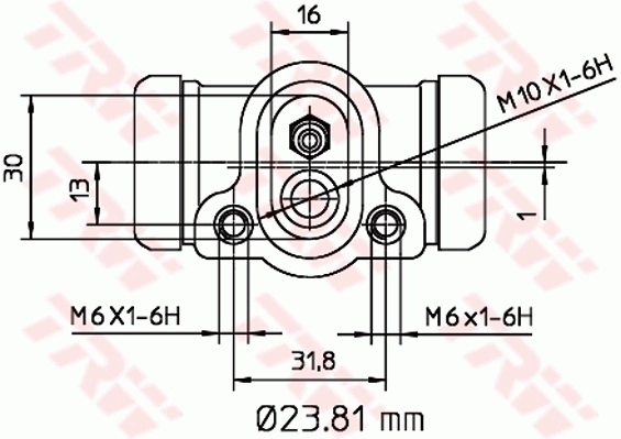 Рабочий тормозной цилиндр Case C628 цена, от 8.32 USD