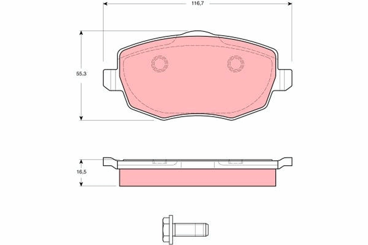 602878 ATE Колодки передние