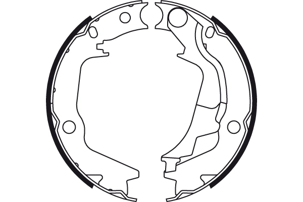 Sapatas do freio de estacionamento KIA Magentis I GD