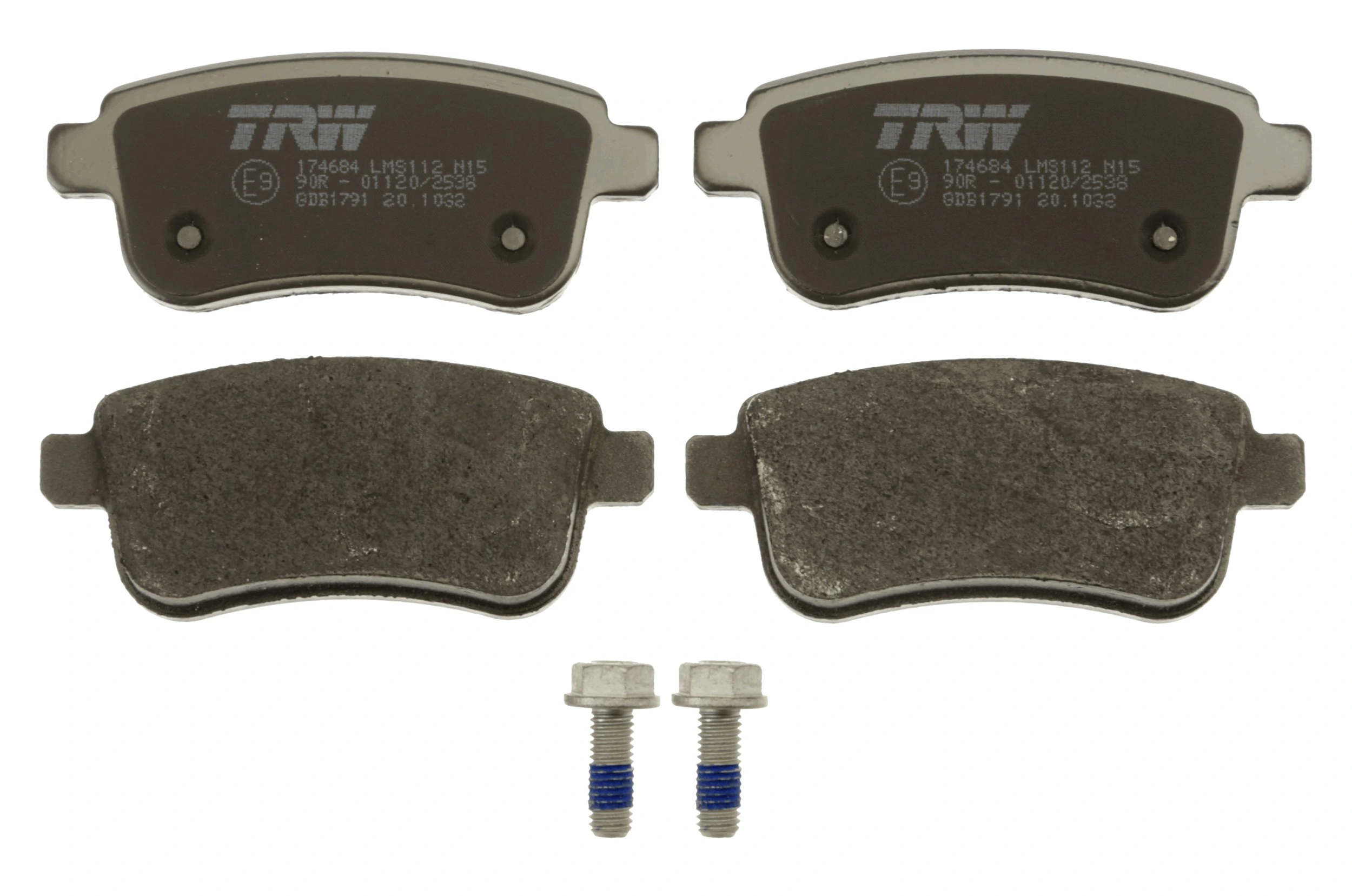 P68054 Polcar Колодки тормозные дисковые комплект