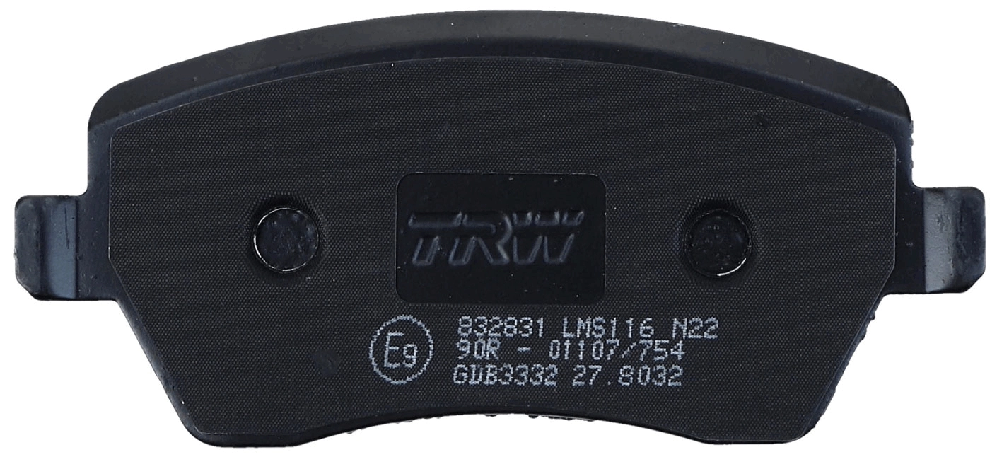 Передние тормозные колодки GDB3332 TRW