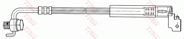PHD494 TRW Шланг тормозной левый передний