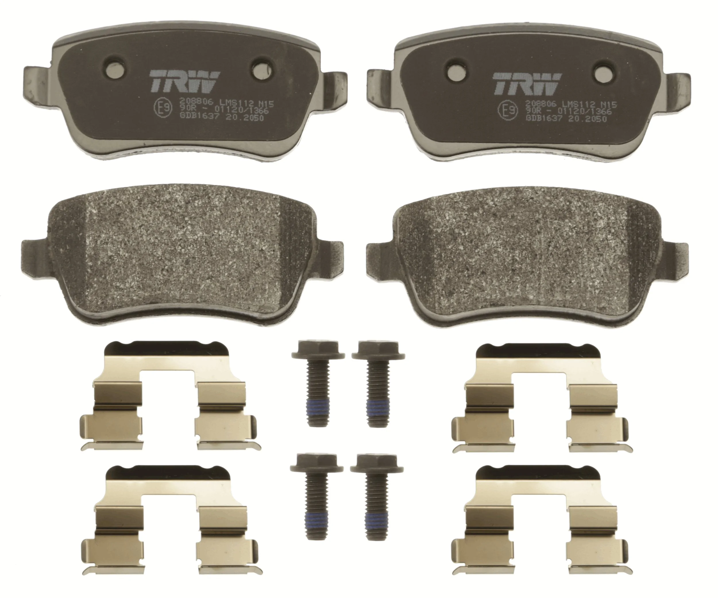 Купить 986494125 Bosch Колодки тормозные задние, дисковые