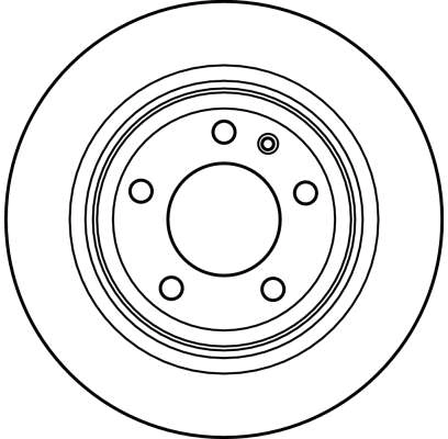 Disco do freio traseiro BMW 5 E34