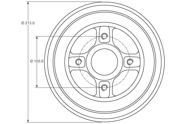 Купить 192238 Maxgear Тормозной барабан