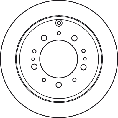 Купить BDR034 ADG Диск тормозной задний