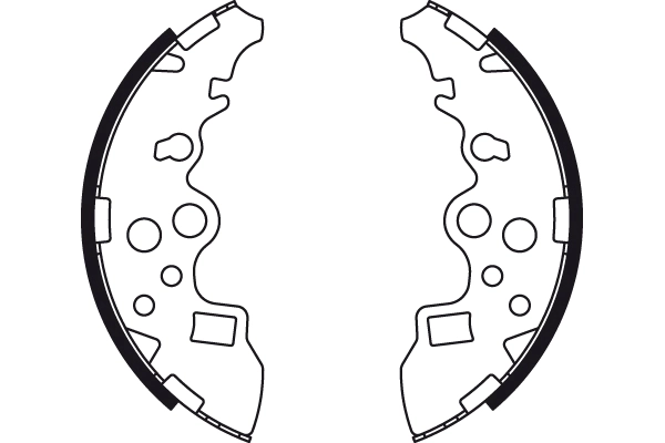 Купить SHY32638Z Mazda Задние барабанные тормозные колодки