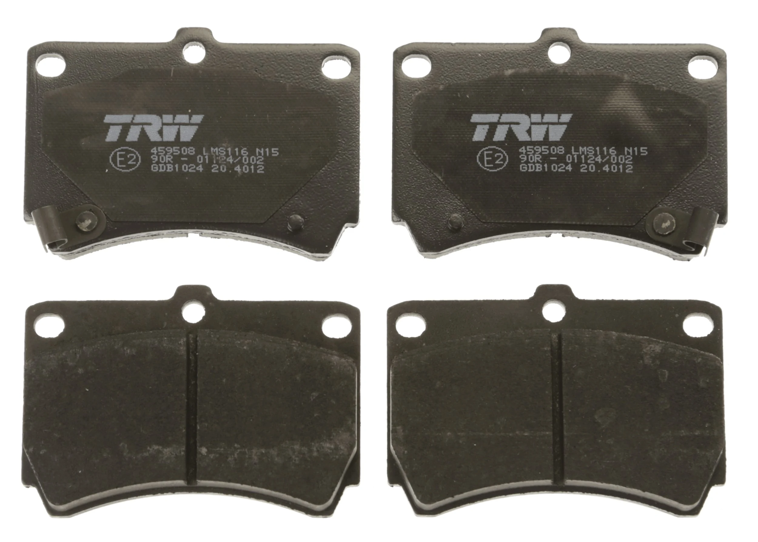 GDB1024 TRW Колодки передние
