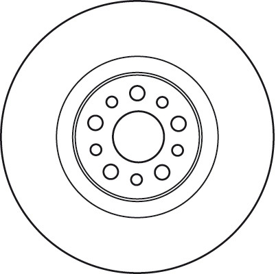 Передние тормозные диски RD4587 Raiso
