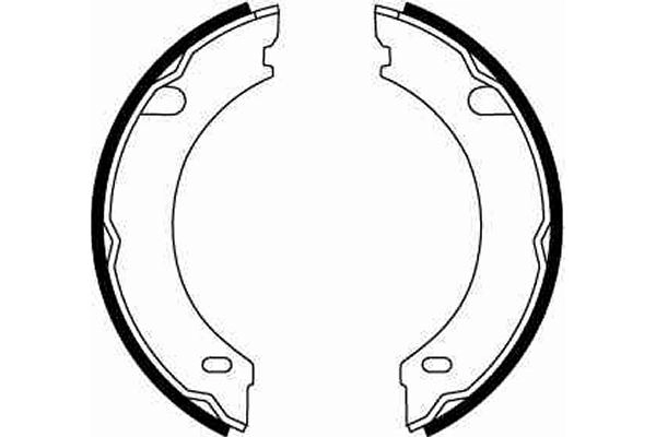 Тормозные колодки стояночного тормоза Volvo 740 седан (744) (1983 - 1992) цена, от 12.27 USD