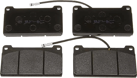  Sapatas do freio dianteiras de disco Mercedes E coupé (C123) (1977 - 1985) 