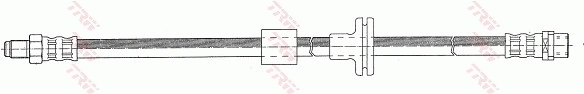PHB320 TRW Гибкая тормозная трубка передняя