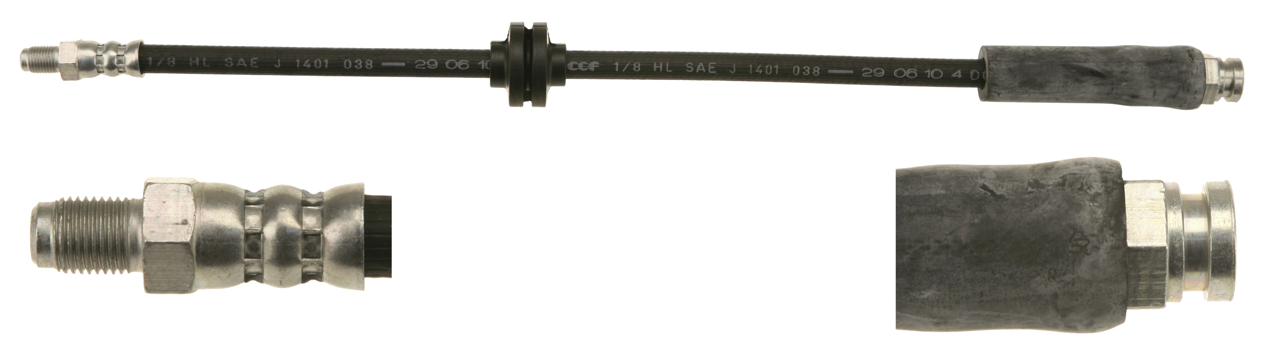 Mangueira do freio dianteira para Fiat Punto GRAND 199