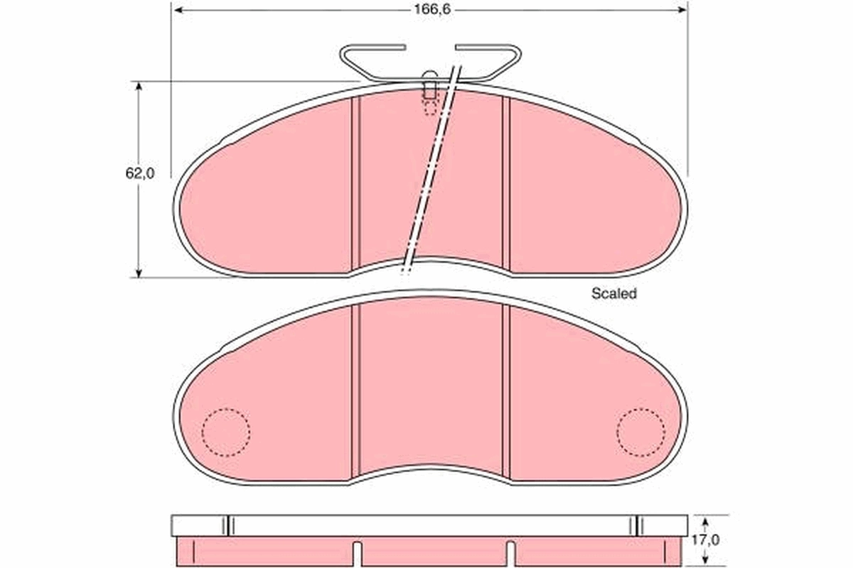 8550502438 Renault (RVI) Колодки передние