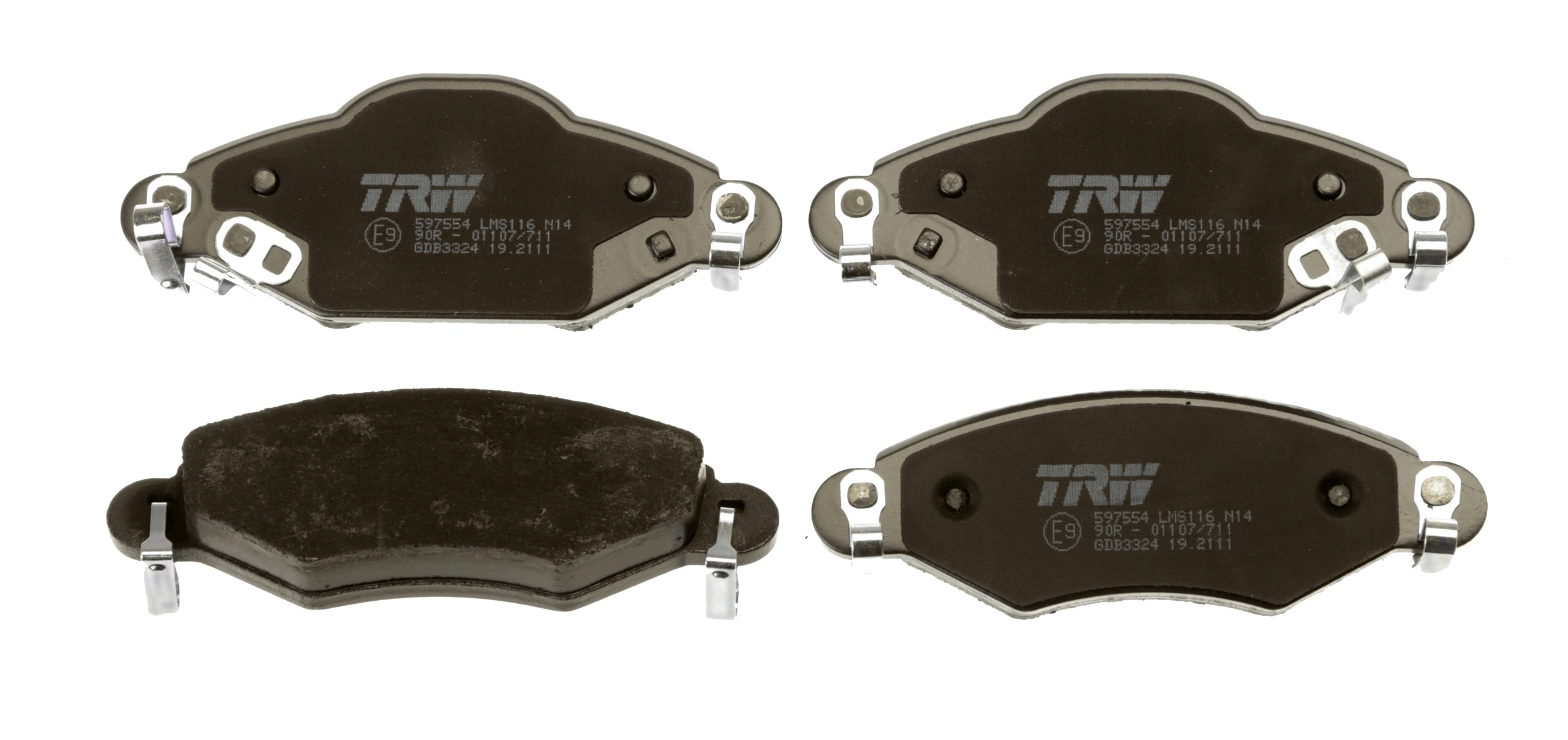 Передние тормозные колодки MP3583 Mintye