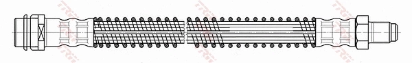 PHB525 TRW Гибкая тормозная трубка задняя