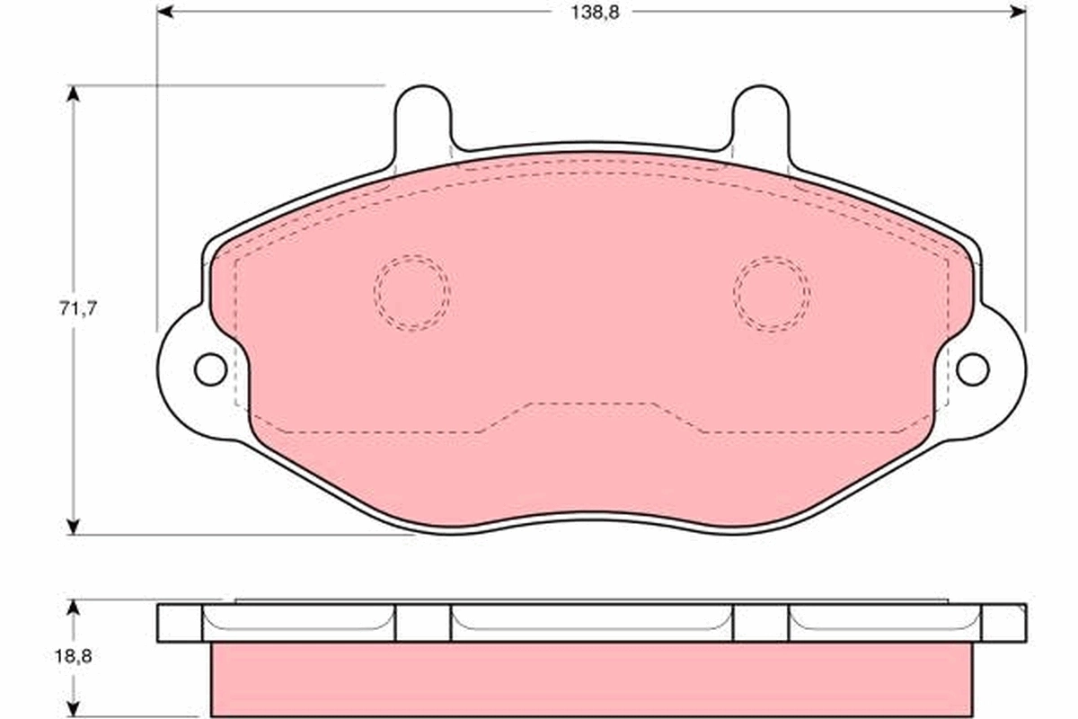 92VB2K021BC Ford Колодки передние