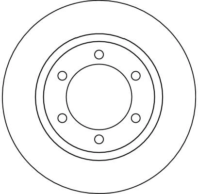  Disco do freio dianteiro Toyota Land Cruiser 90 SUV (J9) (1996 - 2002) 90