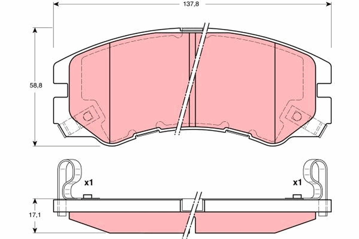 Купить 6542 Maxgear Колодки тормозные