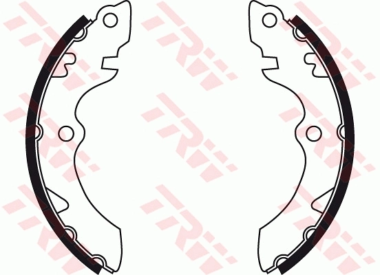 Тормозные колодки стояночного тормоза TRW GS8735 цена, от 26.99 USD