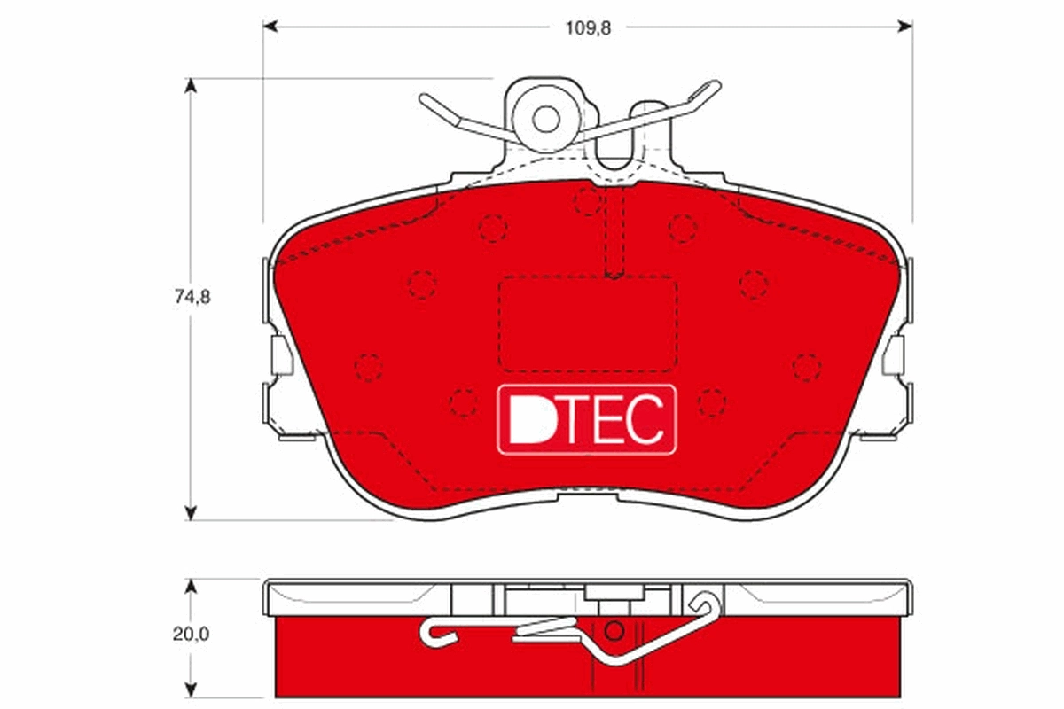 Купить D0645 PSP Колодки тормозные