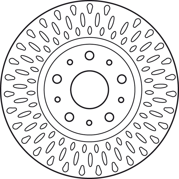 Купить 46469907 Fiat/Alfa/Lancia Диск тормозной задний