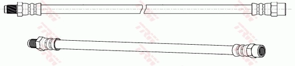 RM8106 Goodrem Гибкая тормозная трубка задняя