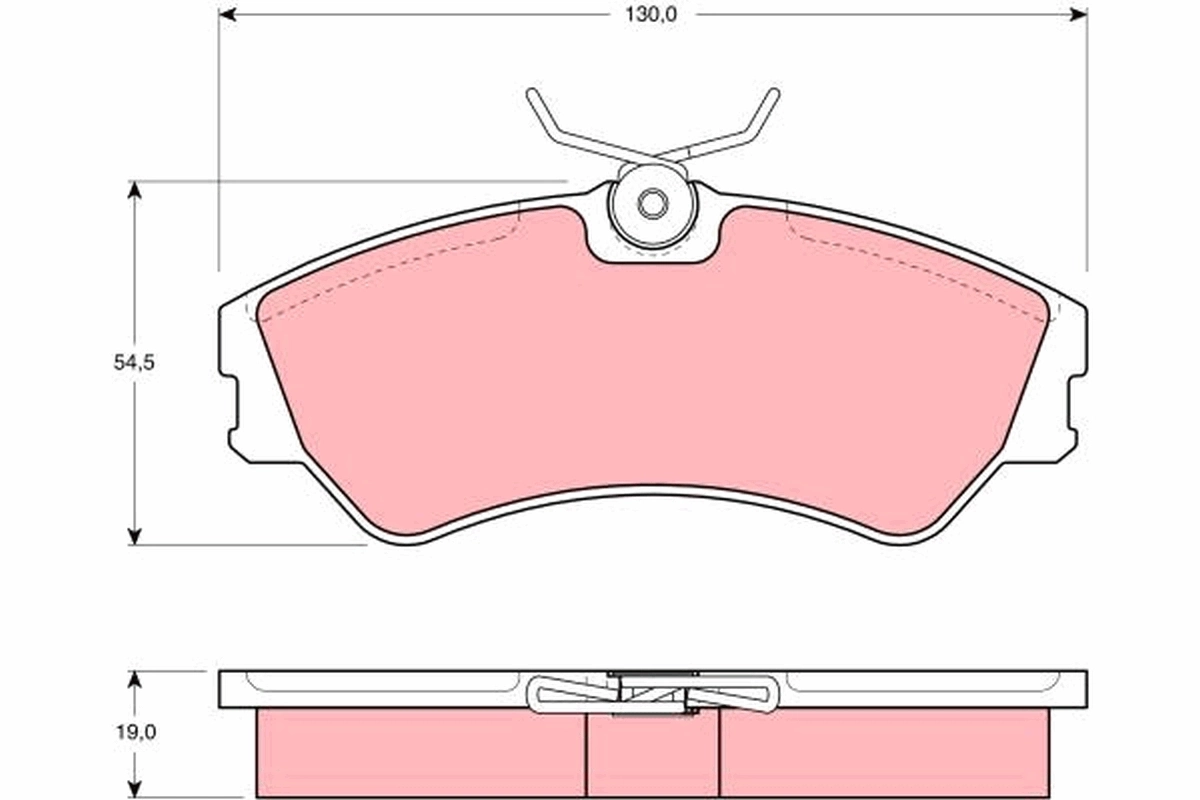 Тормозные колодки Sfec BP000668