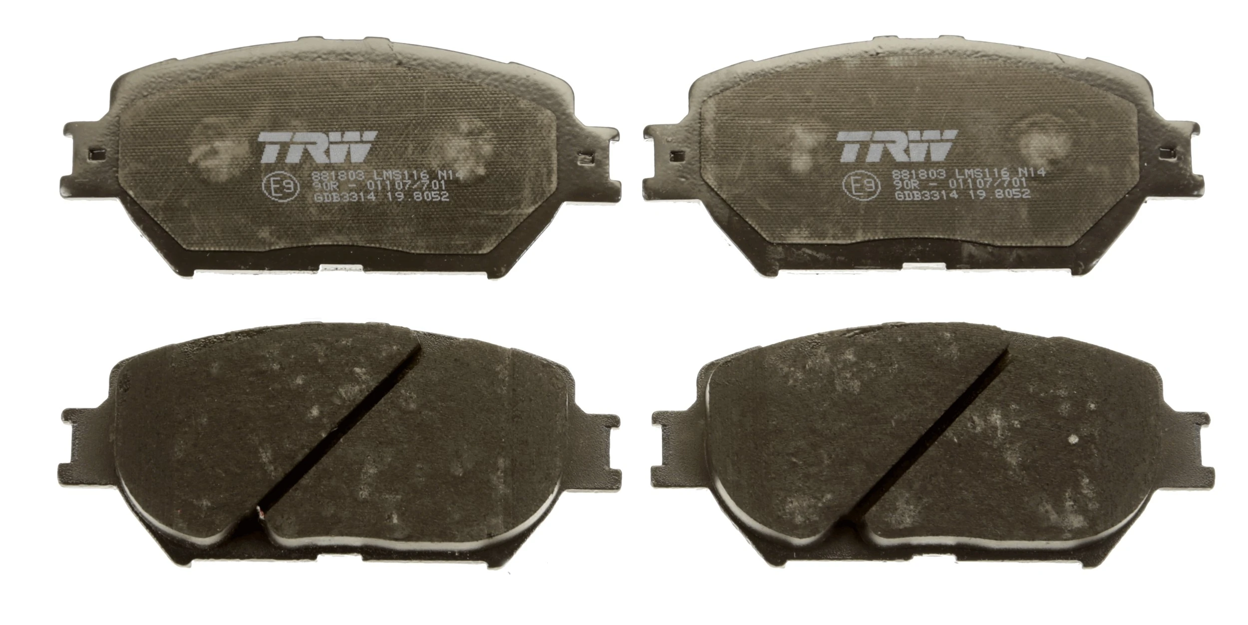  Передние тормозные колодки Toyota Camry 5