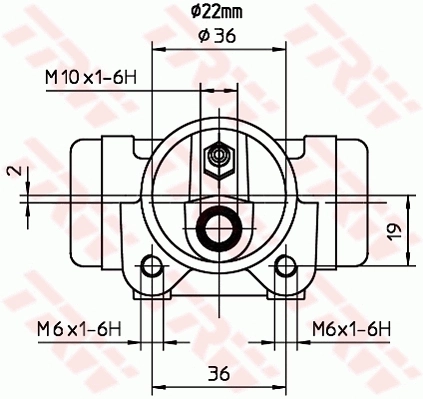 Купить C607 Case Цилиндр тормозной колесный