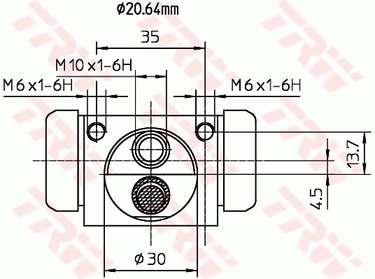 BWF318 TRW Цилиндр тормозной колесный, задний