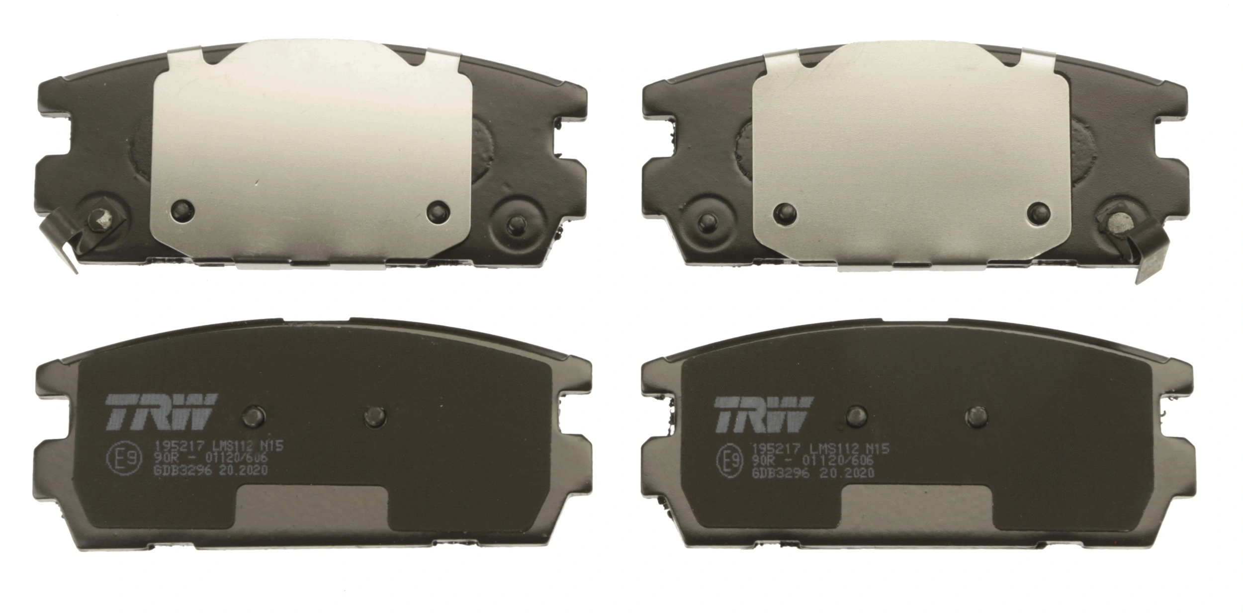 GDB3296 TRW Колодки тормозные дисковые комплект