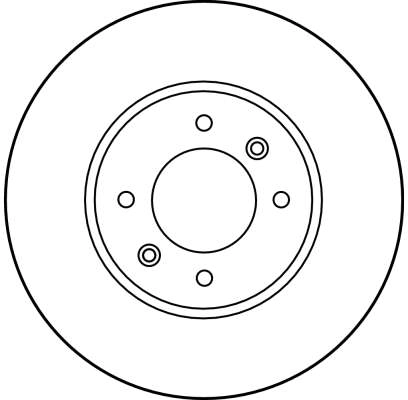 Disco do freio traseiro Renault Espace 1 J11
