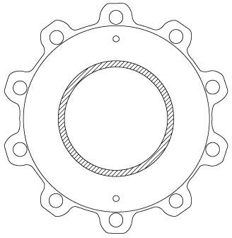 Тормозные диски SB3745 BPW
