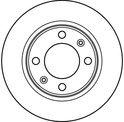Disco do freio traseiro para Peugeot 405 II 4B