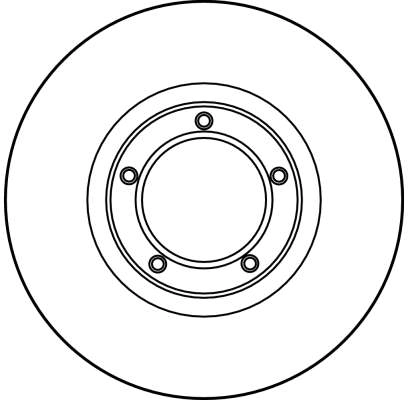 Disco do freio dianteiro para Ford Transit IV E