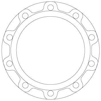 Задний дисковый тормоз BPW SB3745