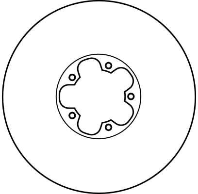 Передние тормозные диски D2076 Swag