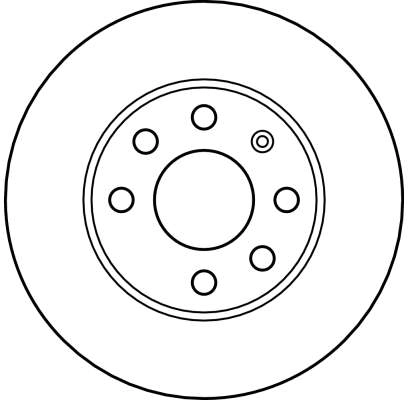 Диск тормозной передний на Opel Corsa C F08, F68