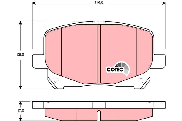 Колодки Q-top QF0099S цена, от 22.65 USD