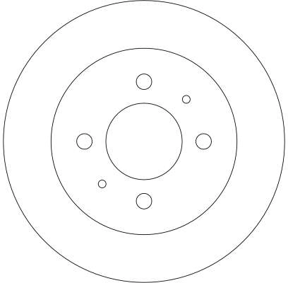 Disco do freio traseiro Mitsubishi Colt preço, a partir de 71,55 USD