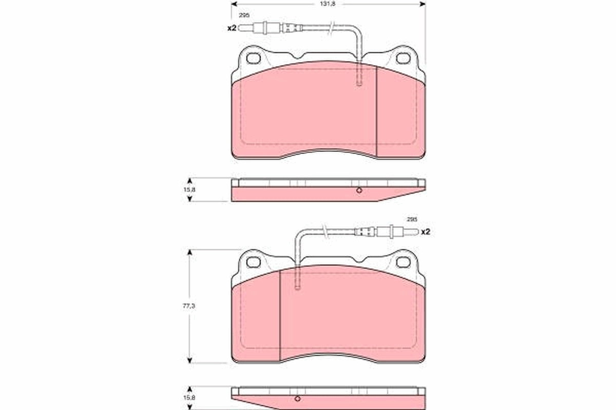 DBS2385 Hexen Колодки передние