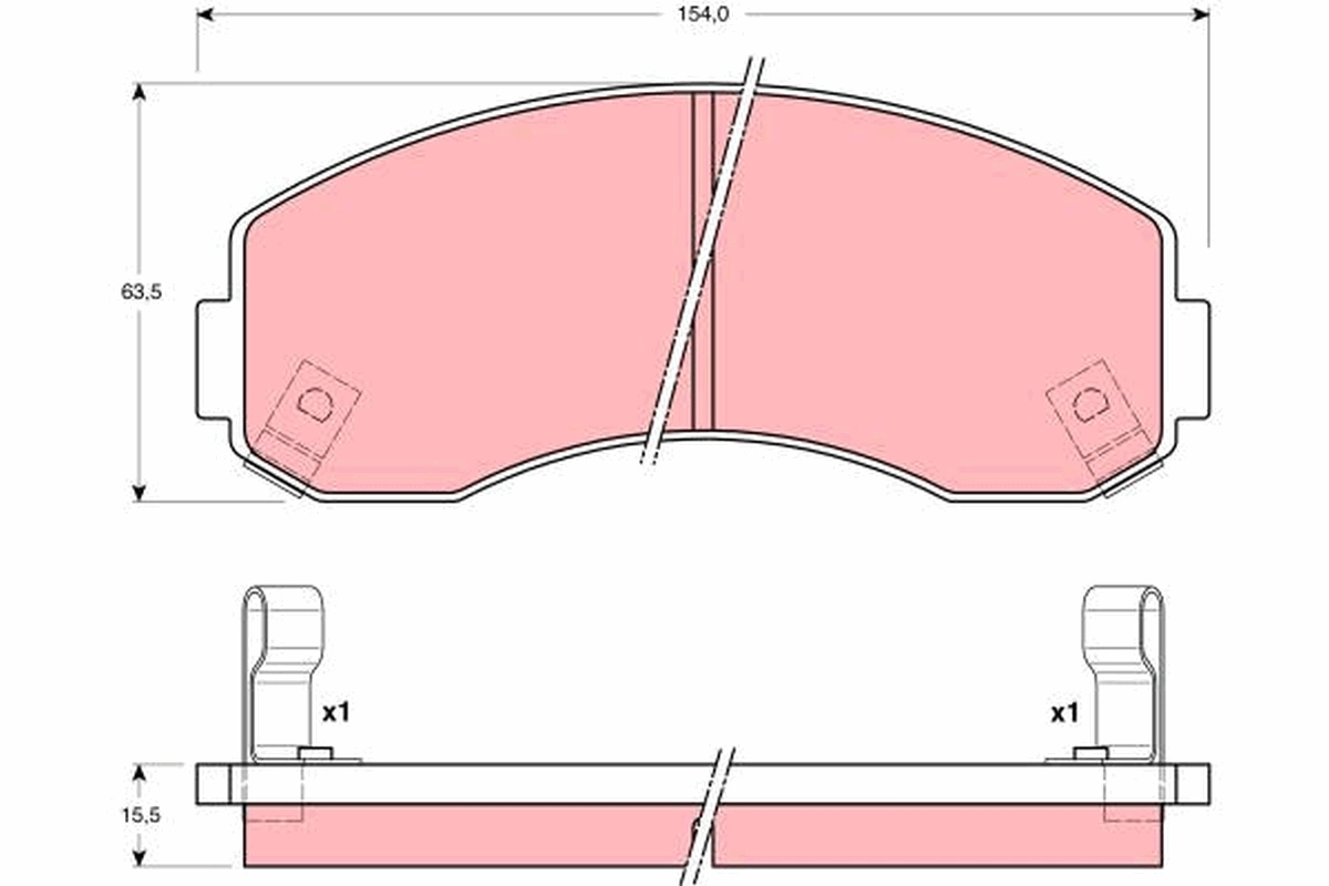 Колодки Q-top QF0611 цена, от 19.00 USD
